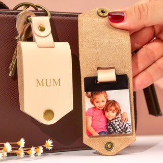 Monogram Photo Keytag - for Her - Arlo and Co