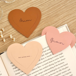 Heart Leather Page Keeper - Arlo and Co