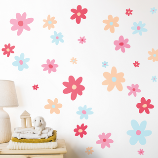 Bloom Decal Set - candy tones - Arlo and Co