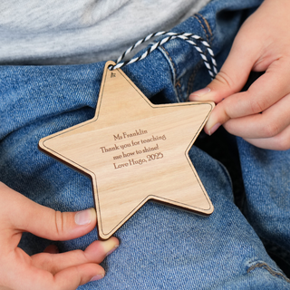Luxe Thank You Ornament