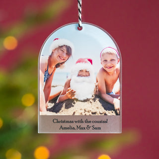 Arch Photo Ornament