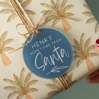 Santa Simplicity Gift Tag