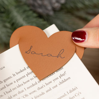 Heart Leather Page Keeper