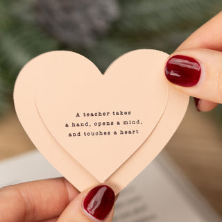 Heart Leather Page Keeper