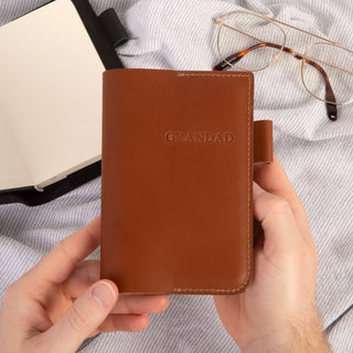 Personalised A6 Leather Notebook - Arlo and Co