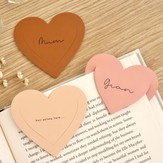 Heart Leather Page Keeper - Arlo and Co