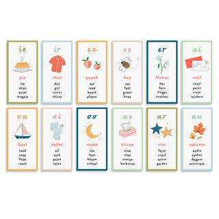 Consonant & Vowel Blends - Wall Decal Sets - Arlo and Co