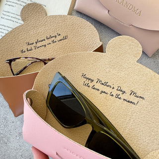 Personalised Leather Glasses Case For Her - Arlo and Co
