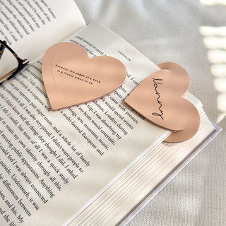Heart Leather Page Keeper - Arlo and Co