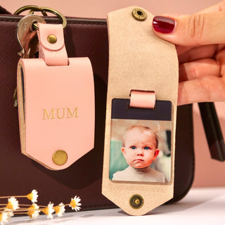 Monogram Photo Keytag - for Her - Arlo and Co