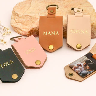 Monogram Photo Keytag - for Her - Arlo and Co