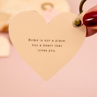 Heart Leather Keytag - Arlo and Co