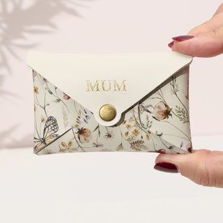 Personalised Card Keeper - Florals - Arlo and Co