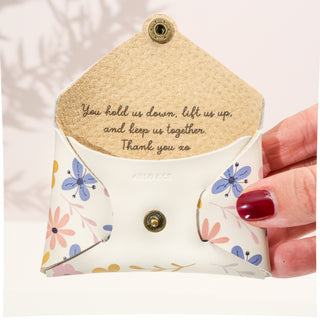Personalised Card Keeper - Florals - Arlo and Co