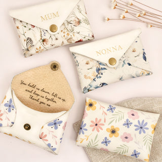Personalised Card Keeper - Florals - Arlo and Co