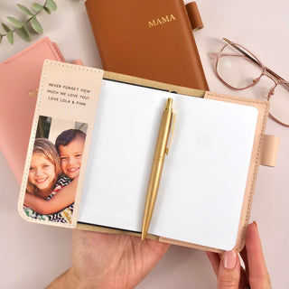 Personalised A6 Leather Notebook for Her - Arlo and Co