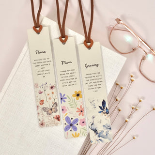 Leather Quote Bookmark - Arlo and Co