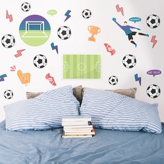 Soccer Wall Decal Set - Arlo and Co