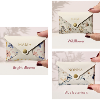 Personalised Card Keeper - Florals - Arlo and Co