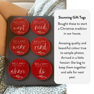 Colourful Simplicity Gift Tags - Set of 6 - Arlo and Co