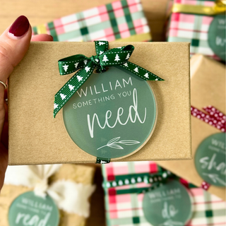 Simplicity Gift Tags - Set of 6 (Colourful)