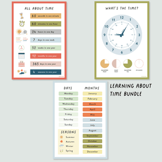 All About Time - A4 Bundle - Arlo & Co