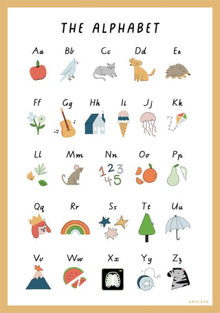 Alphabet Wall Decal - Arlo & Co