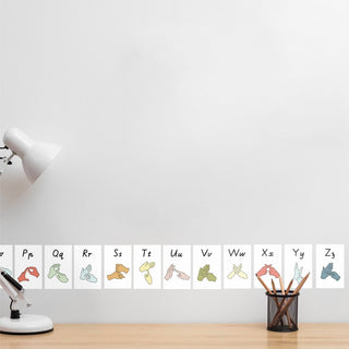 Auslan Alphabet Wall Decals - Arlo & Co