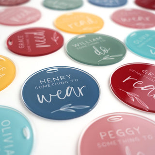 Colourful Simplicity Gift Tags - Set of 6 - Arlo & Co
