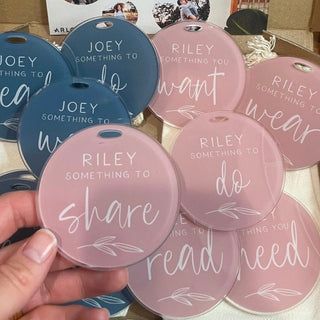 Colourful Simplicity Gift Tags - Set of 6 - Arlo & Co