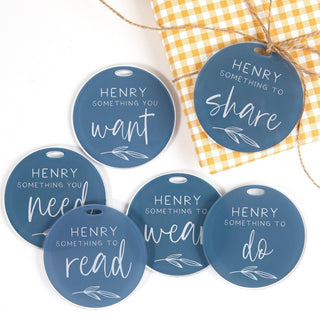 Colourful Simplicity Gift Tags - Set of 6 - Arlo & Co