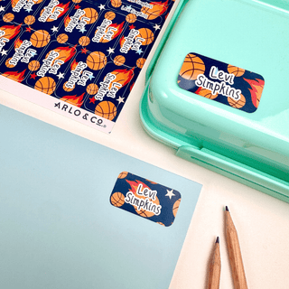 Medium (PATTERN) Stickers - 48 Name Labels - Arlo & Co