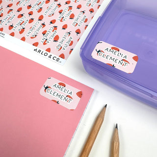 Medium (PATTERN) Stickers - 48 Name Labels - Arlo & Co