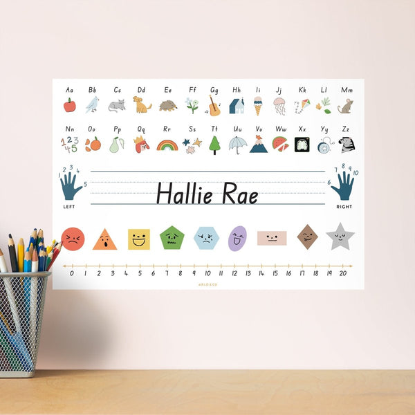 Personalised Learning Decal - Arlo & Co