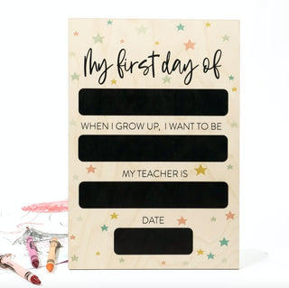 First Day Milestone Boards - Arlo & Co