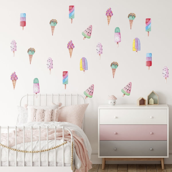 Ice-Cream Wall Decal Set - Arlo & Co
