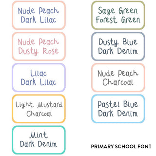 Medium Name Labels - CLASSIC - Arlo & Co