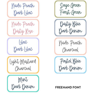Medium Name Labels - CLASSIC - Arlo & Co