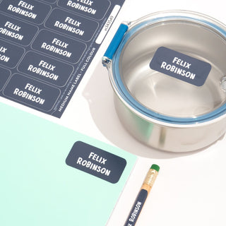 Medium Name Labels - FULL COLOUR - Arlo & Co