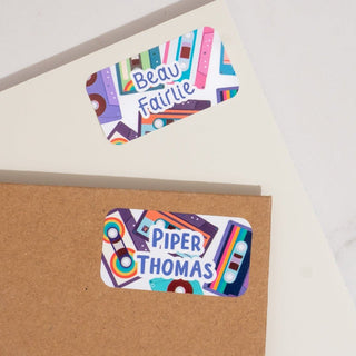 Medium Name Labels - PATTERN - Arlo & Co