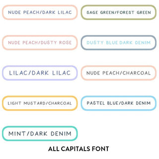 Mini Pencil Labels - CLASSIC - Arlo & Co