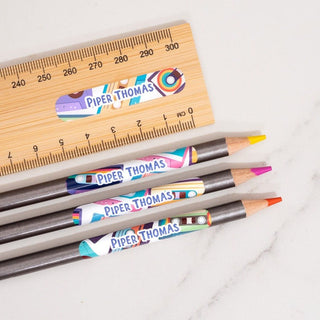 Mini Pencil Labels - PATTERN - Arlo & Co