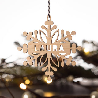 Personalised Snowflake Ornament - Arlo & Co
