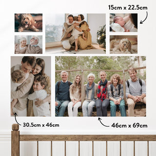 Rectangle Photo Decal Set - 46cm x 69cm - Arlo & Co