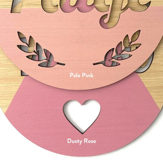 Round Customised Name Plaque - Arlo & Co