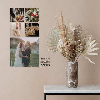 Square Photo Decal Set - 30.5cm - Arlo & Co