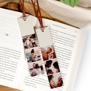 Photo Strip Leather Bookmark - Arlo and Co