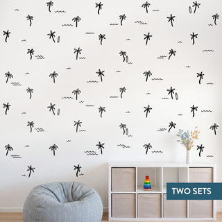 Palm Tree Decal Set
