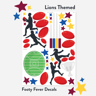 Footy Fever Wall Decal Set - Arlo and Co