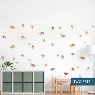 Wings & Blooms Decal Set